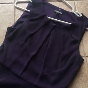 Express purple dress size 6